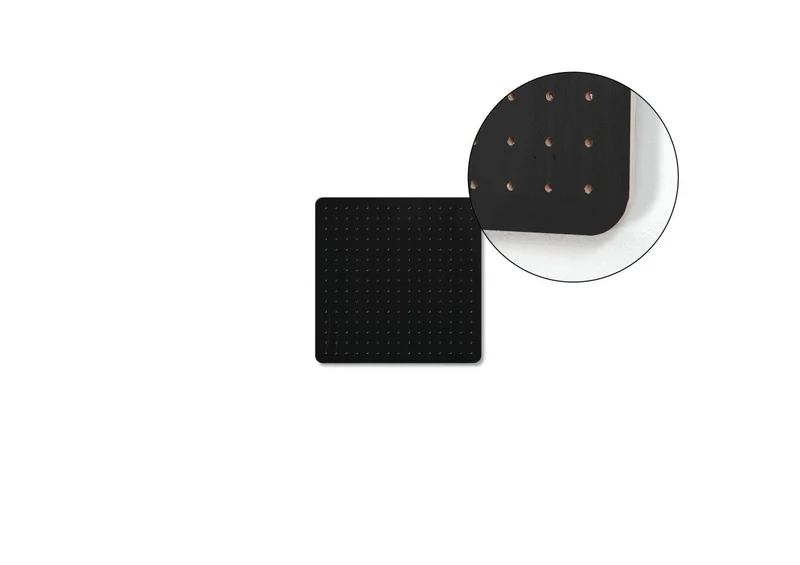 Pegboard P9 9 mm en bois – panneau perforé mural pour usage quotidien