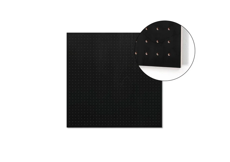 Pegboard P9 9 mm en bois – panneau perforé mural pour usage quotidien