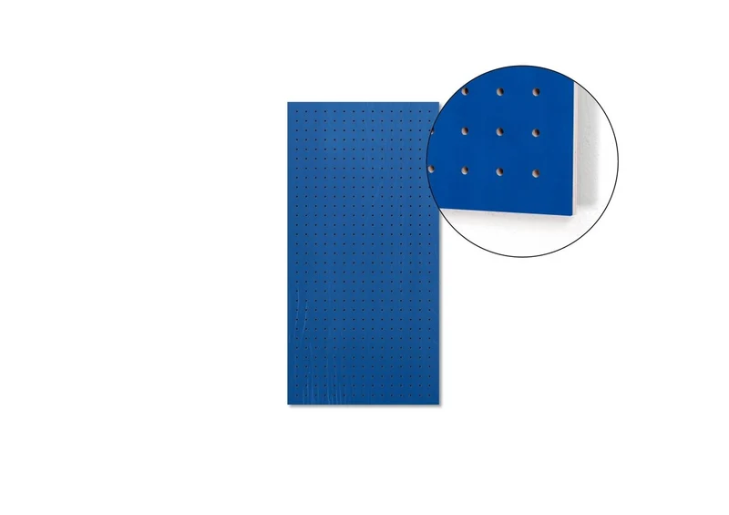 Pegboard P9 9 mm en bois – panneau perforé mural pour usage quotidien