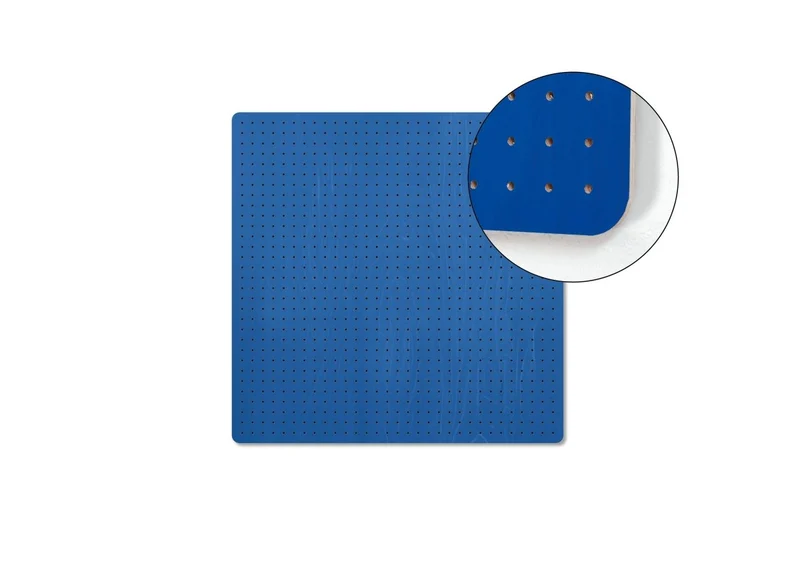 Pegboard P9 9 mm en bois – panneau perforé mural pour usage quotidien