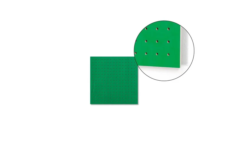 Pegboard P9 9 mm en bois – panneau perforé mural pour usage quotidien