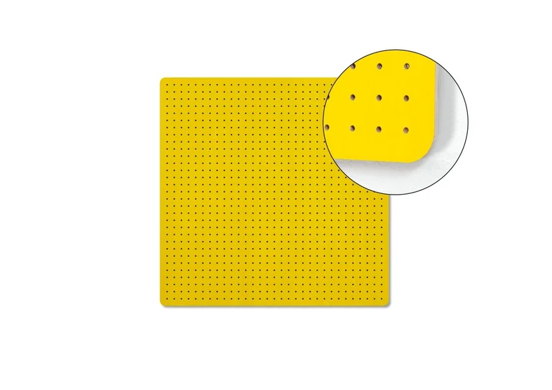 Pegboard P9 9 mm en bois – panneau perforé mural pour usage quotidien