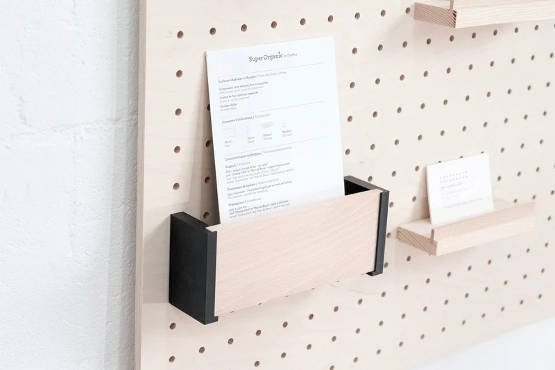 Module Communication pour pegboard – kit d'affichage mural panneau perforé