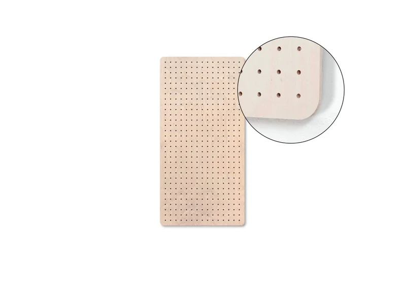 Pegboard P15 15 mm renforcé – panneau perforé mural charges lourdes 50 kg