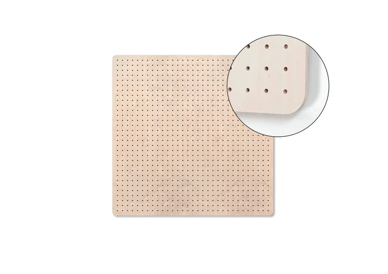 Pegboard P15 15 mm renforcé – panneau perforé mural charges lourdes 50 kg