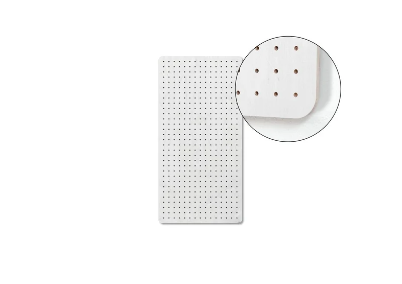 Pegboard P15 15 mm renforcé – panneau perforé mural charges lourdes 50 kg