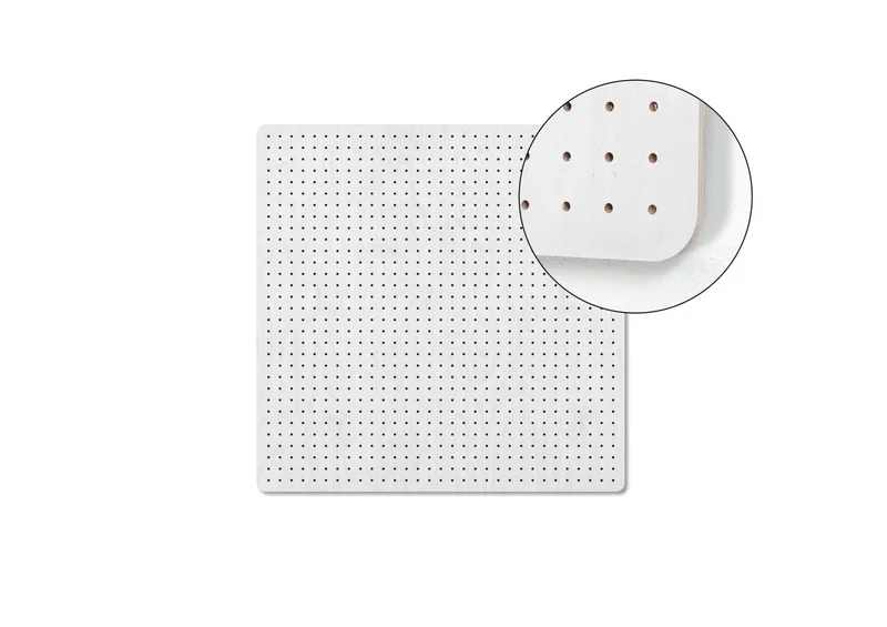 Pegboard P15 15 mm renforcé – panneau perforé mural charges lourdes 50 kg