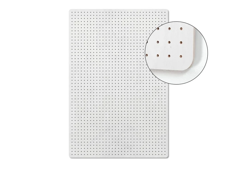 Pegboard P15 15 mm renforcé – panneau perforé mural charges lourdes 50 kg