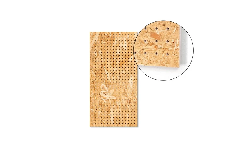 Pegboard P15 15 mm renforcé – panneau perforé mural charges lourdes 50 kg