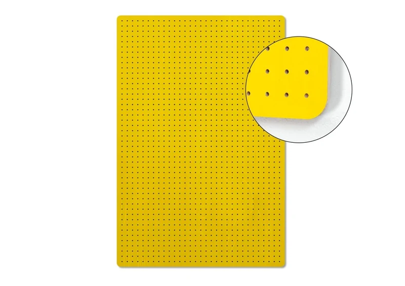 Pegboard P15 15 mm renforcé – panneau perforé mural charges lourdes 50 kg