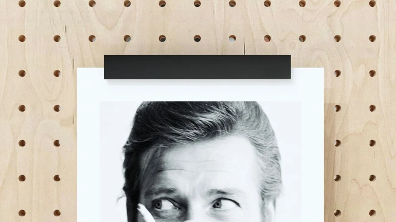 Pince photo magnétique pour pegboard – clip aimanté mural panneau perforé