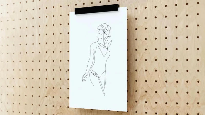 Pince photo magnétique pour pegboard – clip aimanté mural panneau perforé