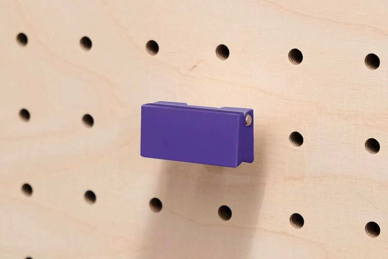 Pince photo magnétique pour pegboard – clip aimanté mural panneau perforé