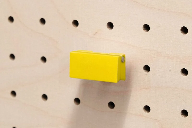 Pince photo magnétique pour pegboard – clip aimanté mural panneau perforé