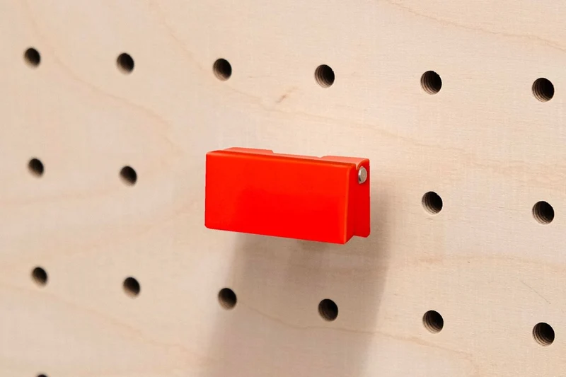 Pince photo magnétique pour pegboard – clip aimanté mural panneau perforé