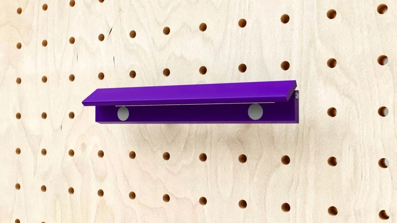 Pince photo magnétique pour pegboard – clip aimanté mural panneau perforé