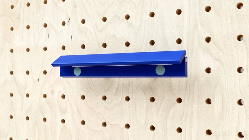 Pince photo magnétique pour pegboard – clip aimanté mural panneau perforé