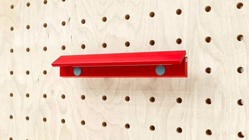 Pince photo magnétique pour pegboard – clip aimanté mural panneau perforé