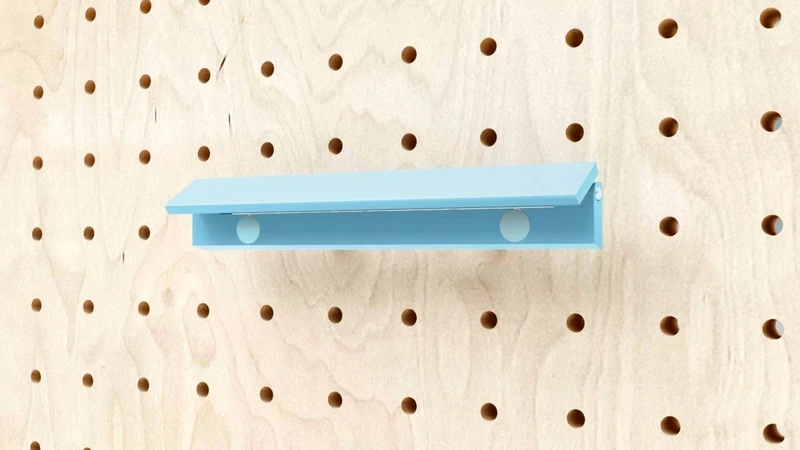 Pince photo magnétique pour pegboard – clip aimanté mural panneau perforé