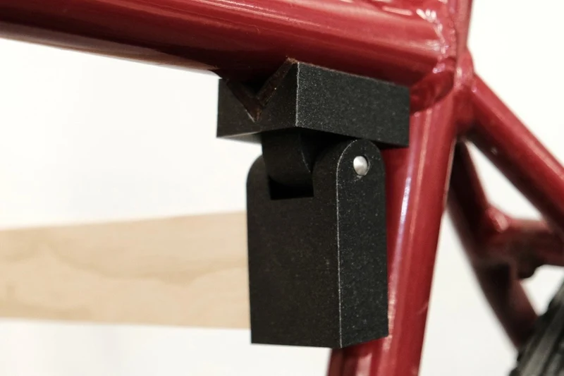 Support vélo mural pour pegboard – porte-vélo panneau perforé