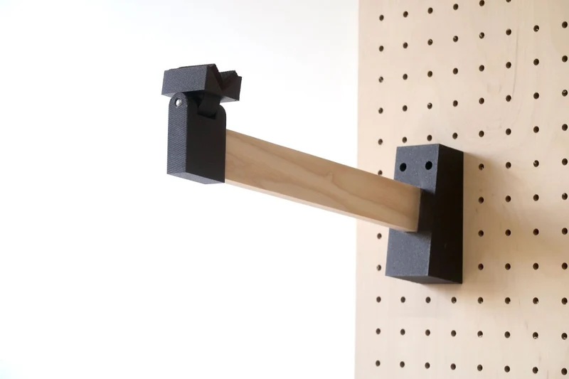 Support vélo mural pour pegboard – porte-vélo panneau perforé