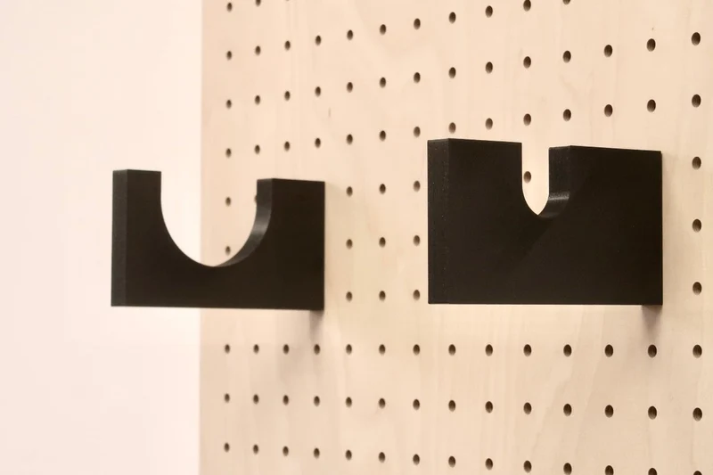 Porte-bouteille de vin mural pour pegboard – support panneau perforé