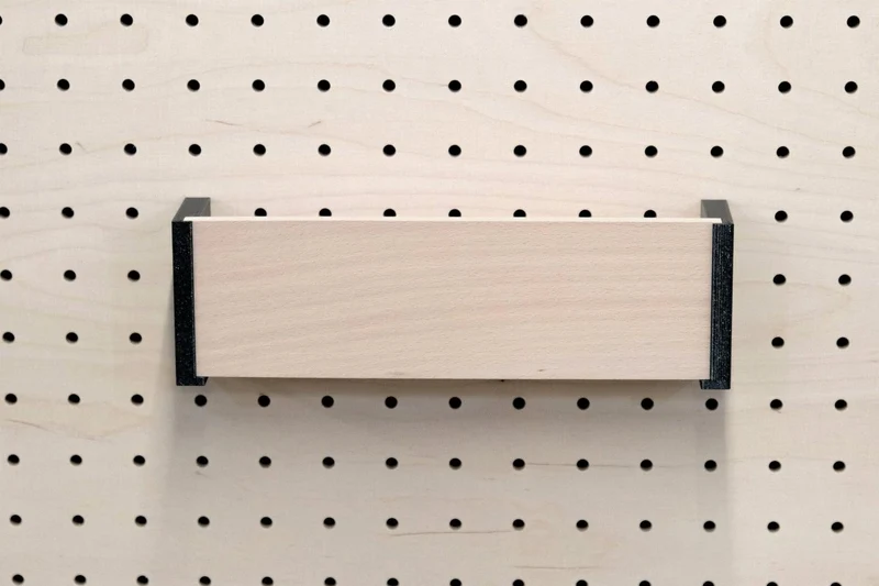 Porte-courrier mural pour pegboard – range-lettres panneau perforé