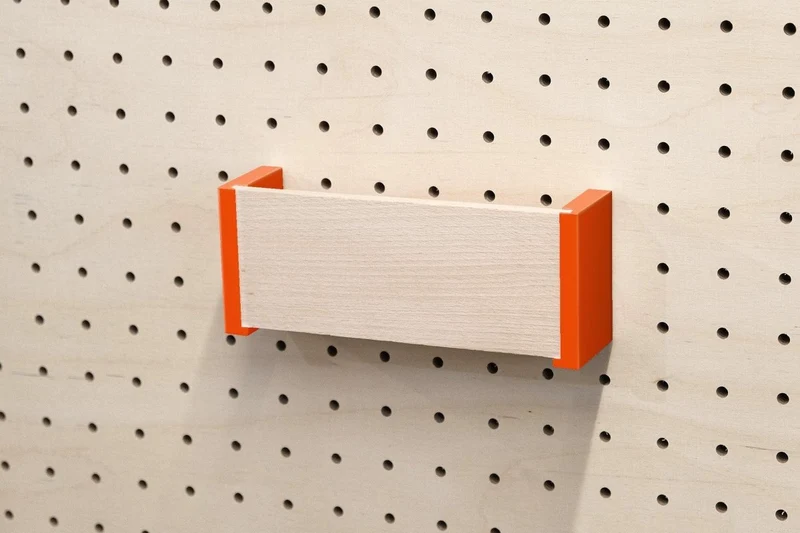 Porte-courrier mural pour pegboard – range-lettres panneau perforé