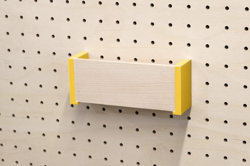 Porte-courrier mural pour pegboard – range-lettres panneau perforé