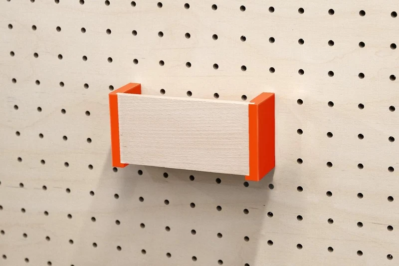 Porte-courrier mural pour pegboard – range-lettres panneau perforé