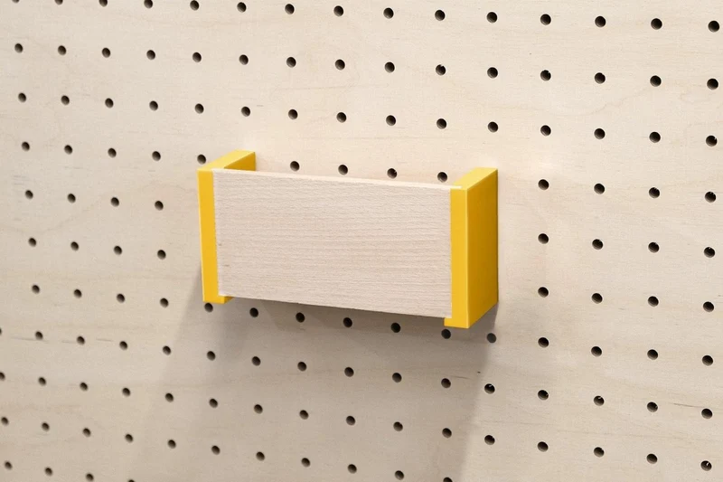 Porte-courrier mural pour pegboard – range-lettres panneau perforé