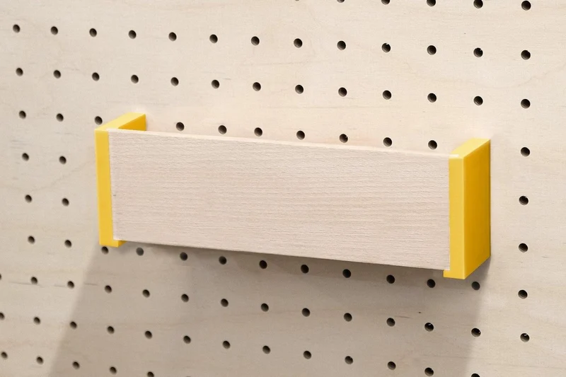 Porte-courrier mural pour pegboard – range-lettres panneau perforé
