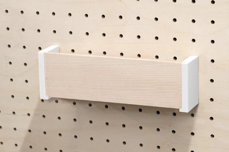 Porte-courrier mural pour pegboard – range-lettres panneau perforé