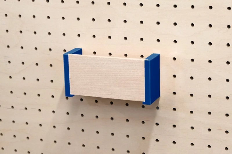 Porte-courrier mural pour pegboard – range-lettres panneau perforé