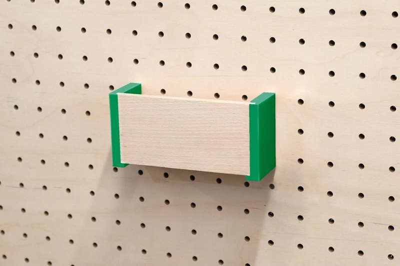 Porte-courrier mural pour pegboard – range-lettres panneau perforé