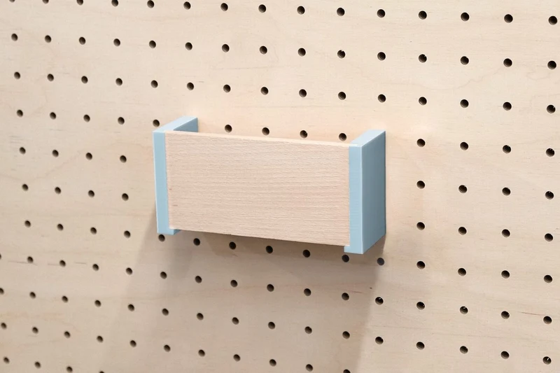 Porte-courrier mural pour pegboard – range-lettres panneau perforé