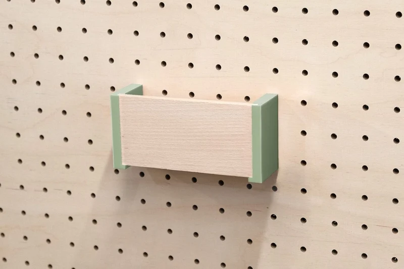 Porte-courrier mural pour pegboard – range-lettres panneau perforé