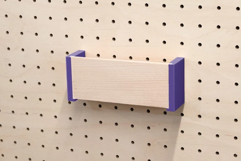 Porte-courrier mural pour pegboard – range-lettres panneau perforé