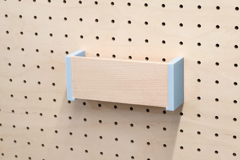 Porte-courrier mural pour pegboard – range-lettres panneau perforé