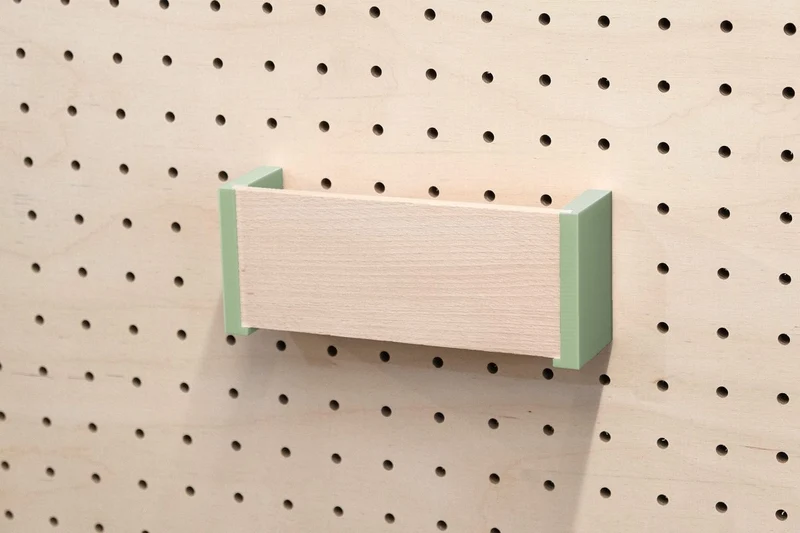 Porte-courrier mural pour pegboard – range-lettres panneau perforé