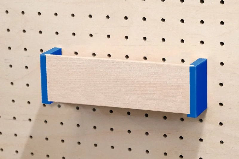 Porte-courrier mural pour pegboard – range-lettres panneau perforé