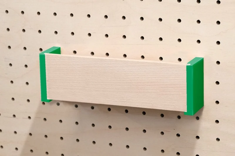 Porte-courrier mural pour pegboard – range-lettres panneau perforé