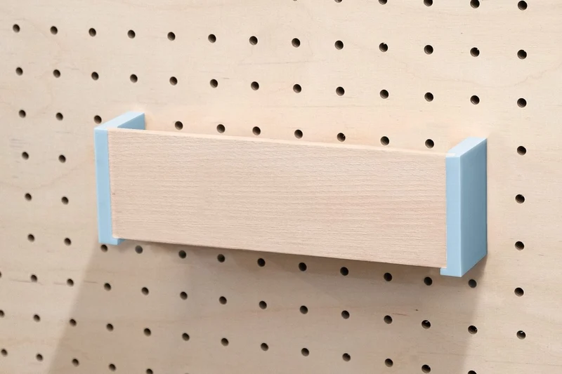 Porte-courrier mural pour pegboard – range-lettres panneau perforé