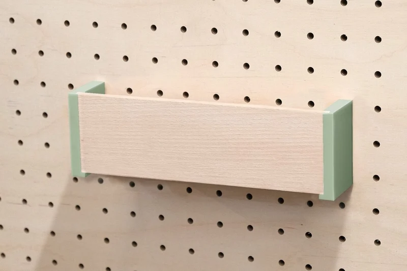 Porte-courrier mural pour pegboard – range-lettres panneau perforé