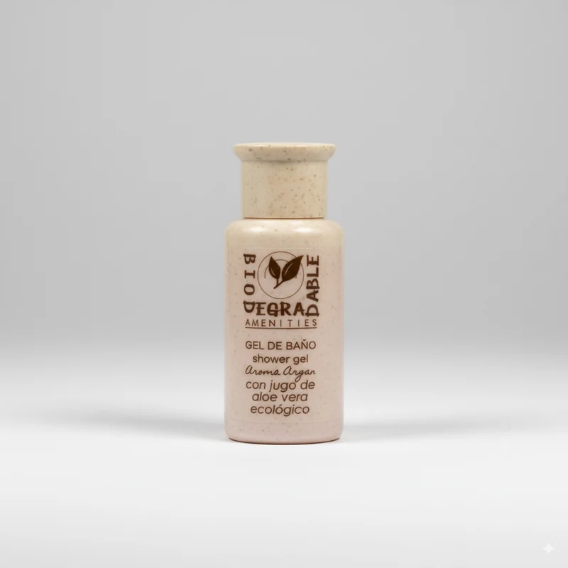 Botella Gel de Baño Biodegradable x 30 ml
