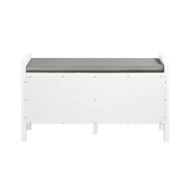 SoBuy FSR63-W Banc de Rangement Commode à Chaussure