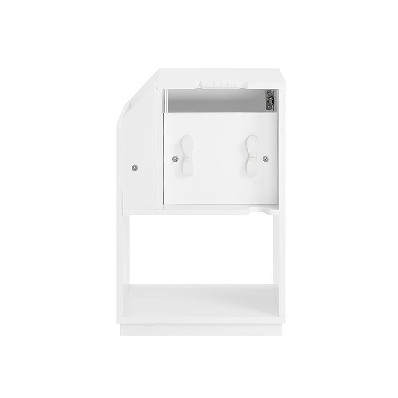 SoBuy FBT136-W Table de Chevet Table de Nuit Bout de Canapé Table d'Appoint Table Téléphone Table de Café Table Basse
