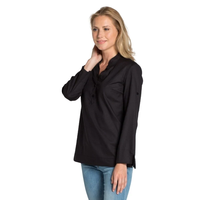 Camisa Mujer Playa Negra