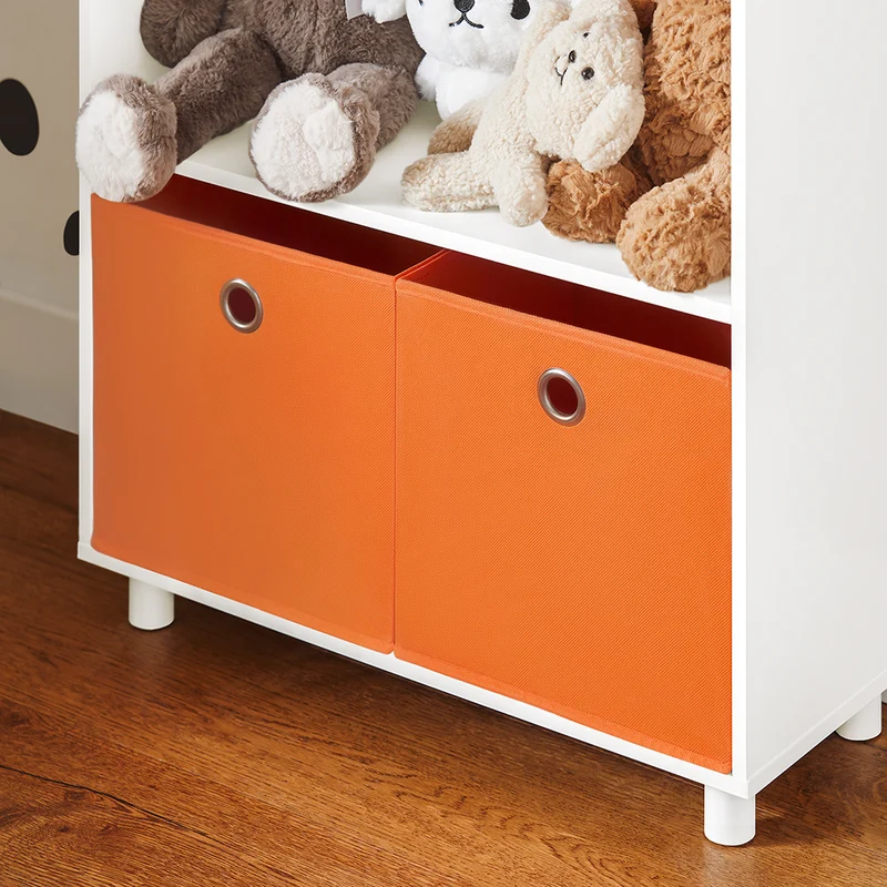 SoBuy KMB68-W Bibliothèque pour Enfant Étagère Enfant Rangement pour Livres et Jouets Meuble Enfant