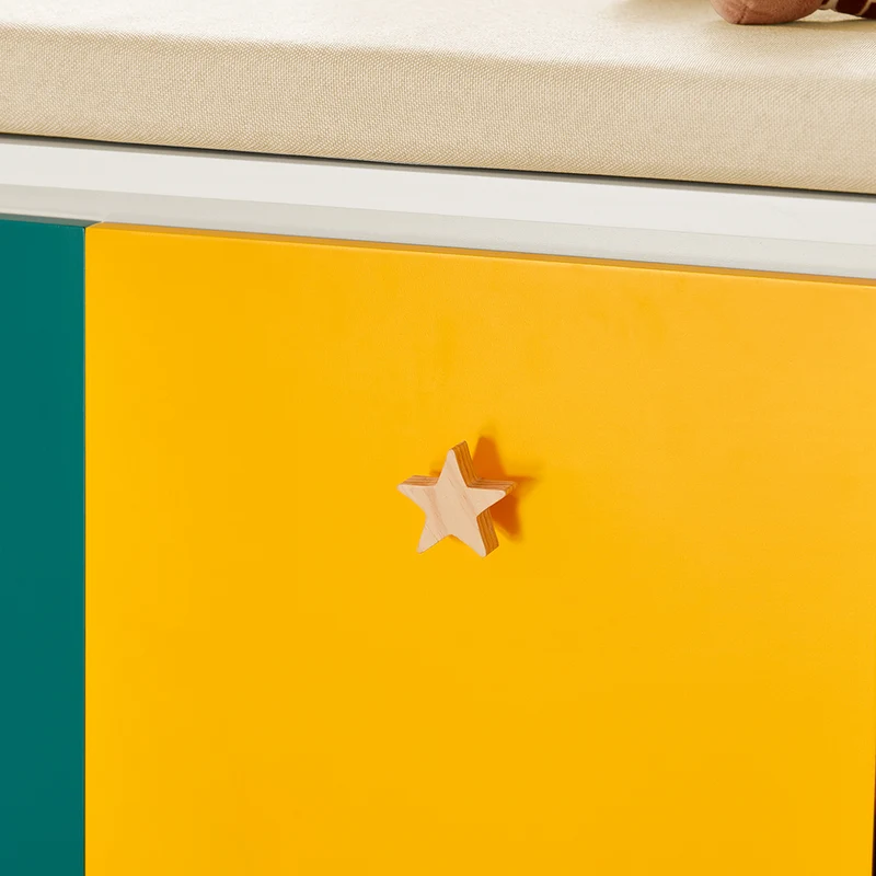 SoBuy KMB82-W Banc de Rangement pour Livres et Jouets pour Enfant, Coffre à Jouets Enfant avec 2 Coffres à Roulettes et 2 Tiroirs Coulissant